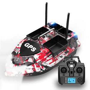 Grande taille Flytec 4 trémies 18000mah 160 nids Navigation GPS portée 500M Sonar appât bateau retour automatique pour la pêche à la carpe accepter OEM - Product Image 5