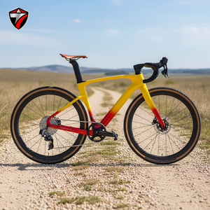 Vélo de gravier V3 en fibre de carbone avec groupe SRAM <span class=keywords><strong>RIVAL</strong></span> ETap AXS 12S sans fil et hydraulique pour l'aventure sur gravier - Product Image 1