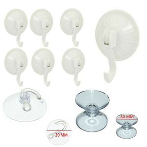 Vente chaude Échantillon gratuit Petites ventouses en plastique de 20 mm avec crochets pour verre - Product Image 3