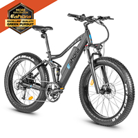 Vélo électrique à pneus larges AM200 longue portée, chargeur 54,6V 2A, 750W, 48V 10,4Ah, pour adultes, directement de l'usine.