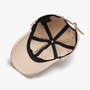 Gorra de béisbol unisex de 6 paneles con visera curva, 100% algodón, lavada y desgastada, talla grande, para adultos, modelo 2026 New XX Soft-top - Product Image 5