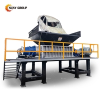 Machine de broyage et de concassage des déchets généraux, machine de broyage à double arbre