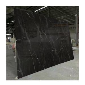 Faux Indoor Zwart Marmer Bamboe Houtskoolvezel Polymeer Wandbord Pvc-Plaat Wandpanelen/Planken - Product Image 1