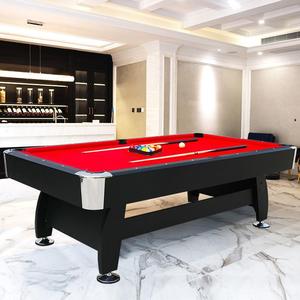 Tables de <span class=keywords><strong>billard</strong></span> classiques en bois de 7, 8 et 9 pieds, fabrication chinoise directe, vente chaude, prix bas, style <span class=keywords><strong>américain</strong></span> - Product Image 1