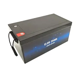 优质12.8V 250Ah太阳能lifepo4储能汽车电动自行车电池充电器包锂离子电池