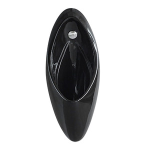 <span class=keywords><strong>Urinario</strong></span> Moderno de Cerámica Negra, de Pie o <span class=keywords><strong>Suspendido</strong></span> en la Pared, con Sensor Automático de Descarga, para Baño Masculino - Product Image 5