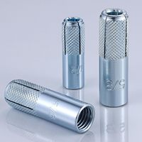Ventes Flash : Chevilles d'expansion en acier 1/2"-13, zinguées, haute résistance, amovibles, pour fixation dans le béton