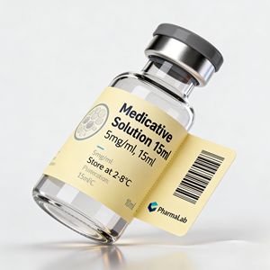 Étiquettes et boîtes personnalisées pour flacons de 3 ml et 10 ml avec hologramme pour usage pharmaceutique - Product Image 1