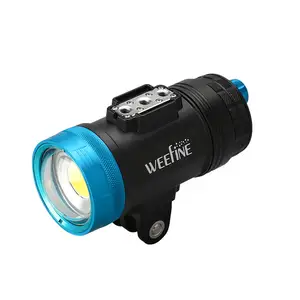 Professional Diving Flashlight WF099 Solar Flare 7000S Video Light Underwater LED Flashlight Diving Lanterna Torch For Scuba