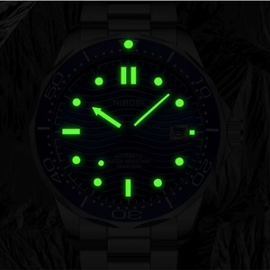 Reloj Mecánico Automático de Lujo para Hombre, Marca 2593, Nuevo, con Fecha, Caja y Correa de Acero Inoxidable, Resistente al Agua, Luminoso - Product Image 3
