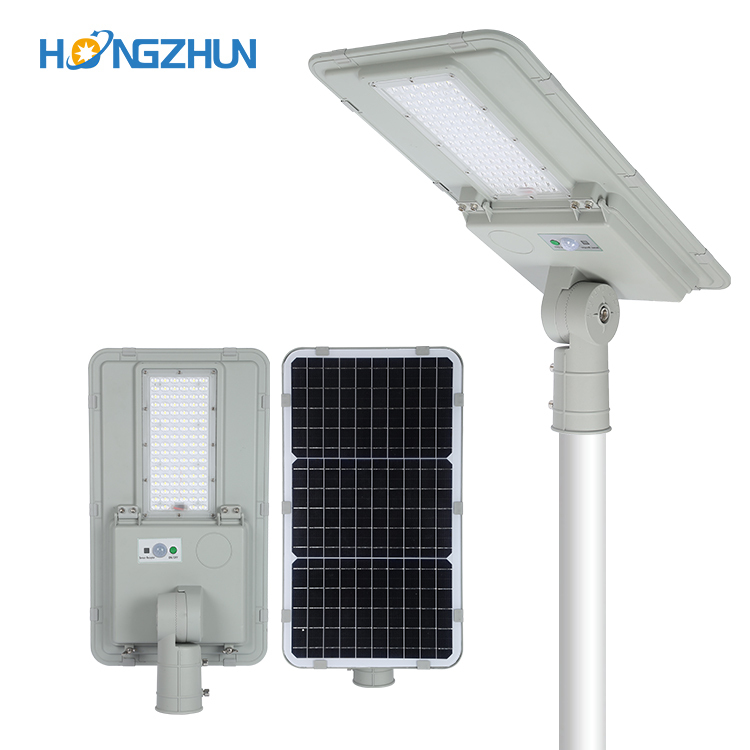 IP66 impermeable al aire libre 100 de 180 w integrado todo en una luz de calle solar llevada