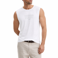 Débardeur sans manches de haute qualité, séchage rapide, respirant, vêtements de sport pour la course à pied, design personnalisé OEM ODM, impression de logo, débardeur unisexe