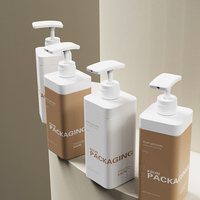 Distributeur de savon liquide contenants cosmétiques 800ml bouteilles de détergent à lessive en plastique PE