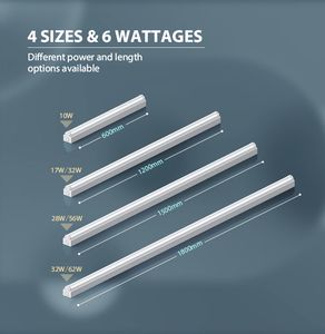 Toppo Dễ dàng cài đặt <span class=keywords><strong>T5</strong></span> T8 huỳnh quang phù hợp có thể kết nối Led tuyến tính ánh sáng công nghiệp 4 ft tuyến tính Batten đèn với trường hợp khẩn cấp - Product Image 2