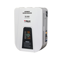 Régulateurs/Stabilisateurs de tension TVR-10KVA, régulateur de tension automatique 220V, type relais, haute puissance, AVR pour la maison et les entreprises