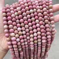 Perles en pierre naturelle de différentes tailles 4mm et 8mm pour la fabrication de bijoux en une étape Accessoires de bracelet