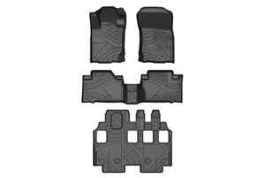 แผ่นรองพื้นรถยนต์ TPE 3D,ป้องกันทุกสภาพอากาศสำหรับ Mitsubishi Pajero Montero Shogun - Product Image 4