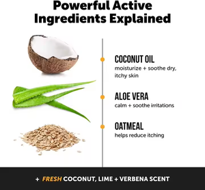 All Natural Dog Allergy Relief Anti-Itch Shampoo <span class=keywords><strong>para</strong></span> perros y <span class=keywords><strong>gatos</strong></span>-Suplemento de piel y abrigo <span class=keywords><strong>para</strong></span> perros - Product Image 4