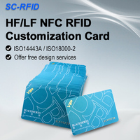 Dünne Leichte PVC-RFID-Karte mit Individueller Bedruckung und Doppelfrequenz für Anwesenheitskontrolle bei Bildungseinrichtungen