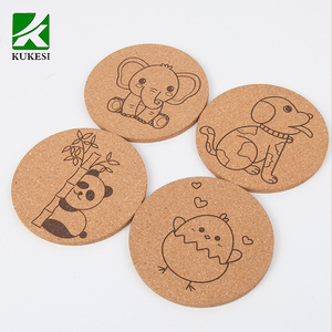 Personalized Custom Cork <b>Coasters</b> <b>Beer</b> Cork <b>Coaster</b> Laser Engrave Print Logo Wine Cork <b>Coaster</b> - Product Image 3
