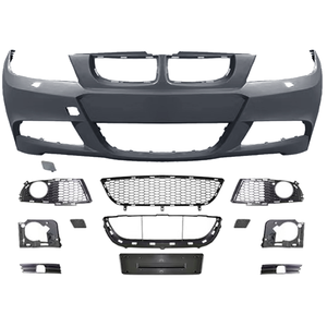 Kit de Carrocería Deportiva M Modificado, Parachoques Delantero y Trasero M-Tech para <span class=keywords><strong>BMW</strong></span> Serie 3 E90 LCI <span class=keywords><strong>350i</strong></span> 2005 2006 2008 2009 2010 2011 - Product Image 1