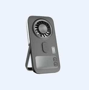Ventilador de Mano con Rociador de Agua de 1200 mAh, Mini Enfriador de Aire Portátil, Humidificador Recargable con Motor sin Escobillas, Ventilador Personal - Product Image 1