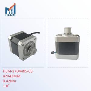 Motor paso a paso híbrido de CC cuadrado de alta calidad <span class=keywords><strong>Nema</strong></span> <span class=keywords><strong>17</strong></span> de 42 mm, 2 fases, 1.8 grados, certificado RoHS, para impresora 3D y brazo robótico - Product Image 2