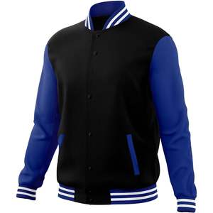 Chaqueta Bomber de Béisbol Estilo Universitario para Hombre, Ligera, de Algodón, con Letras, Tallas XS a 6XL, Informal, ODM, 2025 - Product Image 1