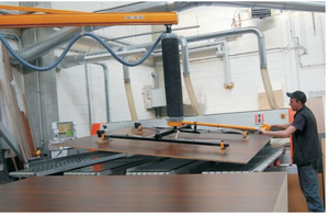 معدات رفع بالتفريغ الهوائي، رافعة أنبوبية تعمل بالتفريغ، نظام رفع بالشفط، رافعة تفريغ للوحات الخشبية MDF - Product Image 4