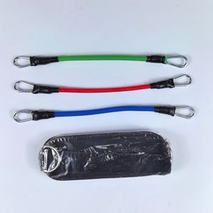 Bande de résistance pour la cheville, pour la course à pied et l'entraînement de force, bandes d'exercice hautement élastiques et réglables avec mousquetons et sangles - Product Image 5