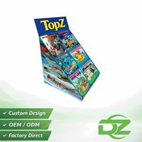 Support d'affichage de comptoir en PVC personnalisé pour livres, magazines, bandes dessinées, papeterie, vente au détail