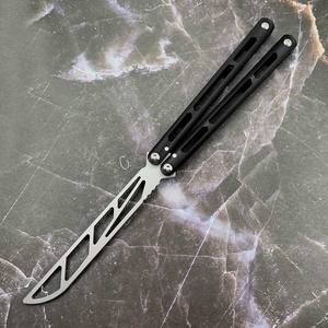 Лучшие игрушки для кемпинга, Складные Игрушки-бабочки, тренировочный инструмент с 420 сталью, настраиваемый, OEM, опора, открытый нож, качели - Product Image 4