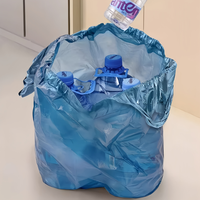 Vente en gros Sacs plats en plastique HDPE LDPE Emballage de supermarché Poly sac alimentaire pour produits ménagers