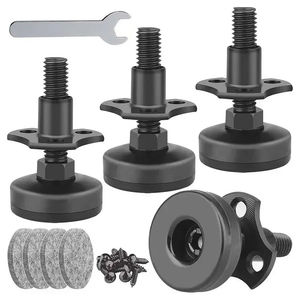 Pieds de nivellement réglables Pieds de meubles de protection en acier robuste Pieds Triangle Canapé Jambe Meubles Multi Spécification - Product Image 2