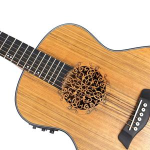 גיטרה אקוסטית-חשמלית מיני בייבי עם פיקאפ, בעיצוב יוקרתי מבית Wholesale Deviser - Product Image 5