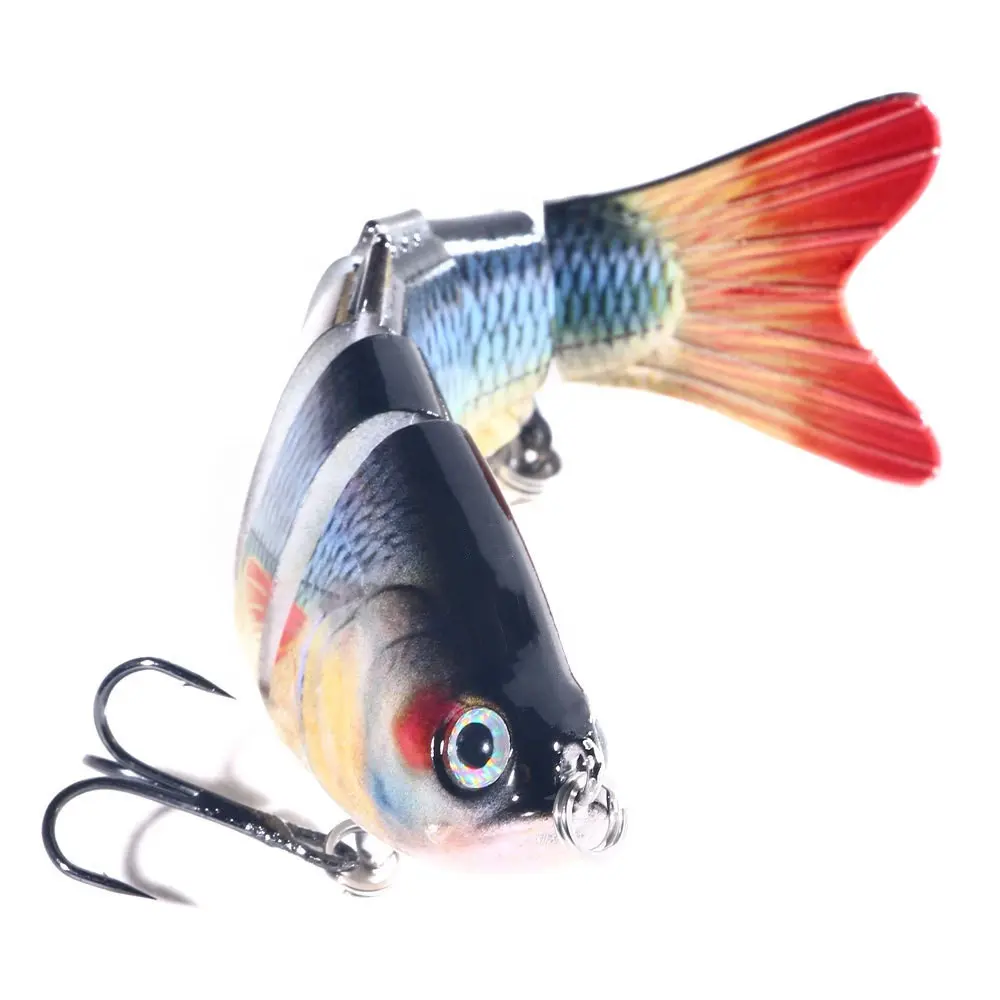 Stijgende Fabriek Verkoop 10Cm 18G Kunstmatige Harde Abs Plastic Swimbait Kunstgras Gelede Visaas