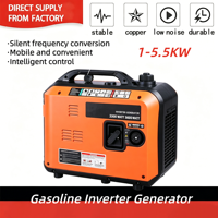 Ultra-Leiser 2200W 4-Takt Leichtgewichtiger Tragbarer Benzin-Inverter-Generator mit Fernstart für Tailgating und Camping