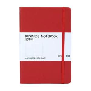 Libreta Personalizada Transfronteriza A5 con Correa, Cuaderno de Puntos, Imprimible con Logotipo, Imitación de Cuero, de Alta Calidad, Gruesa, Plana, para Compartir - Product Image 5