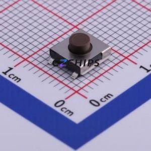 DTSZML-63N-V-T/R Tactile Switch SMD-4P,6.2x6.2mm Switch Single Pole Single Throw Round Button Vertical Mount 6.2mm - Product Image 1