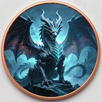 Pièce de monnaie en cuivre pur 999 de 5 oz, série Dragon de dessin animé, couleur haute définition, UV 3D, édition de collection