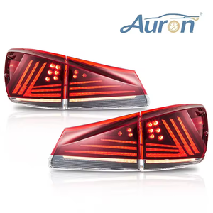 ชุดติดตั้งไฟท้าย LED สำหรับ Lexus IS ปี 2006-2012 ยี่ห้อ AURON แบบใส เสียบใช้งานได้ทันที 12V 36W 6000K 6000 ลูเมนส์ ไฟท้ายสีแดง/ไฟเลี้ยว - Product Image 1