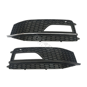 กรอบไฟตัดหมอก Audi A4L B9 S4 Sline ลายรังผึ้ง กระจังหน้าล่าง กันชนหน้า อะไหล่ทดแทน ABS - Product Image 1