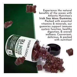 Supplément de santé OEM/ODM organique irlandais en vrac Bladderwrack racine de bardane sureau végétalien mousse de mer bonbons gommeux naturels - Product Image 2