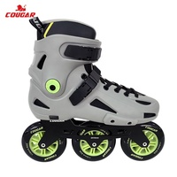 Patins à roulettes urbains à trois roues OEM ODM, coque rigide, grandes roues, pour le fitness en plein air et les trajets quotidiens