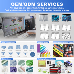 Wholesale Mid Waist <strong>Men</strong> Sexy Underwear Comfortable Skin Friendly Boxer Shorts Moisture Wicking Boxer <strong>Briefs</strong> - Product Image 5