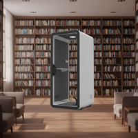 UNIBOOTH Cabines d'intimité insonorisées mobiles à structure en aluminium durable, design moderne, installation rapide, personnalisables pour l'intérieur