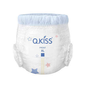 <span class=keywords><strong>Pannolini</strong></span> <span class=keywords><strong>a</strong></span> <span class=keywords><strong>mutandina</strong></span> Q-Kiss XL con canale 3D anti-perdita, in tessuto non tessuto morbido e traspirante, 0-3 anni - Product Image 4