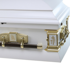 URD-A012 Bara e Cofano Funebre in Legno Duro, Durevoli ed Ecologici, Stile Americano con Interni in Velluto Bianco per <span class=keywords><strong>Onoranze</strong></span> <span class=keywords><strong>Funebri</strong></span> - Product Image 3