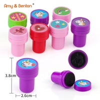 Assortiment de tampons pour enfants, tampons auto-encreurs pour articles de fête, cadeaux scolaires, sceau de papeterie