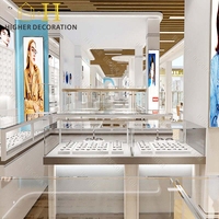 Vitrine d'exposition de lunettes moderne et minimaliste pour opticien, meuble de présentation de lunettes, présentoir optique